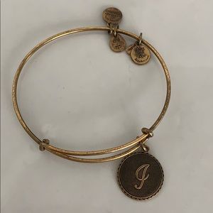 Alex and ani J bracelet